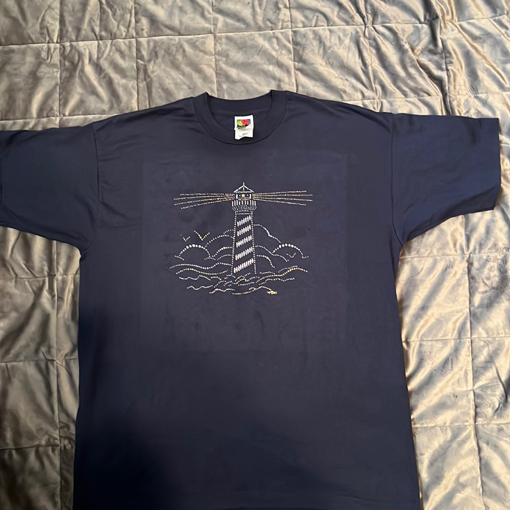 Vintage Single Stitch Lighthouse T Shirt